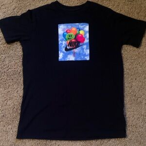 Nike Black T-Shirt with Balloon Graphic XL